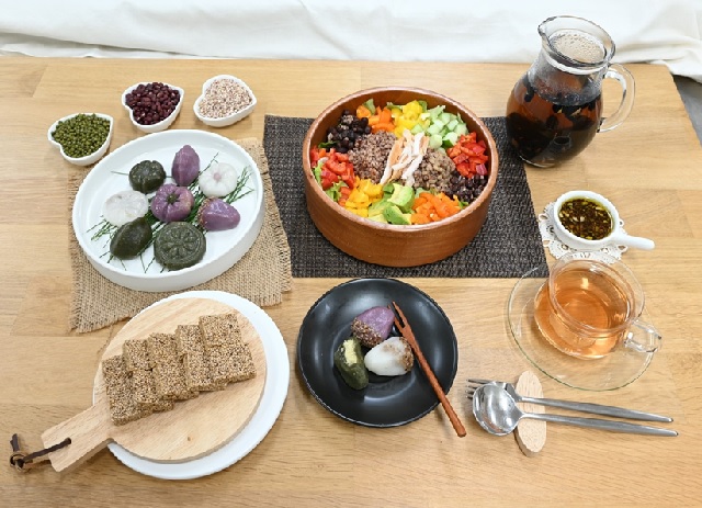 잡곡으로 만든 음식. 이미지 농촌진흥청.