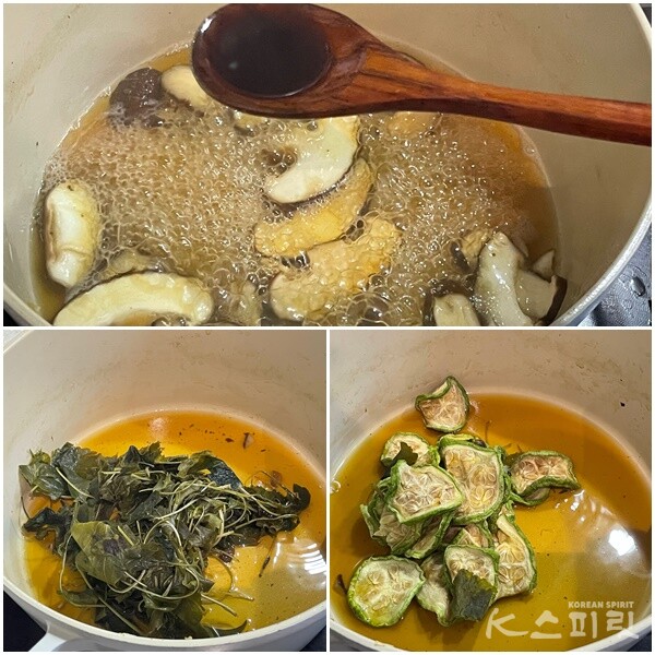 비건 다이어터를 위한 원팬 비빔밥 레시피 5. 사진 백연지 시민기자.