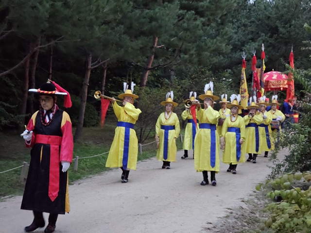 2025세계유산 조선왕릉축전 사전 공개 임금님의 능행. 사진 정유철 기자