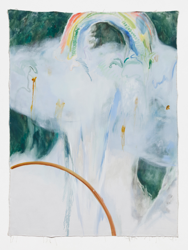 임소담, 높은 산, 2018, 캔버스에 유채, 192×145cm. 이미지 일우재단 제공