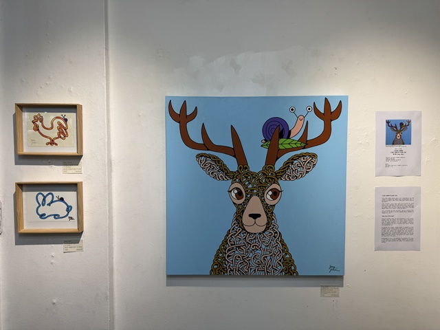 양지원 개인전 전시 모습. 사진 갤러리5