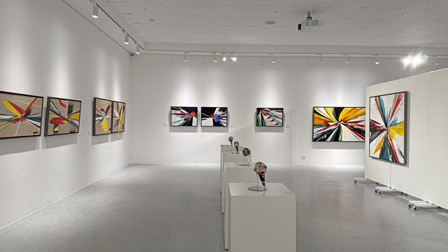 강민석 개인전 전시 모습(일부). 사진 강민석