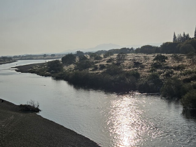 남도의 젖줄 영산강. 사진 오소후 시인 제공.