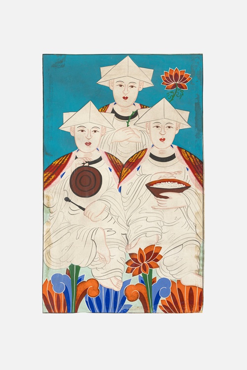 삼불제석(三佛帝釋)은 산육신으로  출산을 담당한다. 사진 서울역사박물관