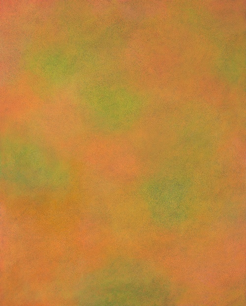 Whisperscape #23, 2025, Oil, acrylic, pen on canvas, 100×80.3cm. 이미지 손서현