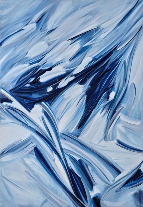 구음풍경 [희희하야], 2025, Oil on canvas, 162.2x112.1cm. 이미지 라흰갤러리