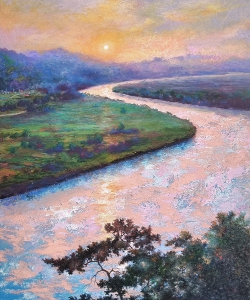 차오르는 영산강. 사진 영산강문화관