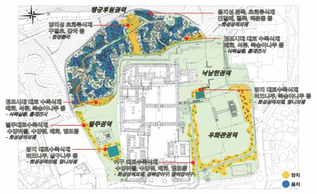 제2회 대한민국 전통조경대전 우수시공사례 대상 – 수원화성행궁2단계 복원정비공사. 사진 국가유산청