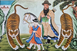 사진 3.  대관령국사성황신 범일국사. 사진 허성관